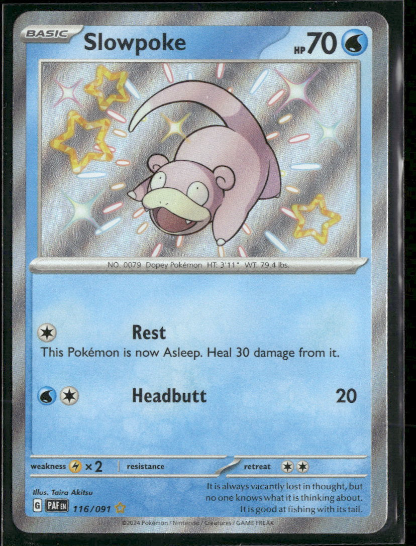 SV: Paldean Fates Slowpoke #116/091
