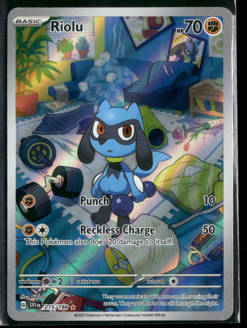 SV01: Scarlet & Violet Base Set Riolu #215/198