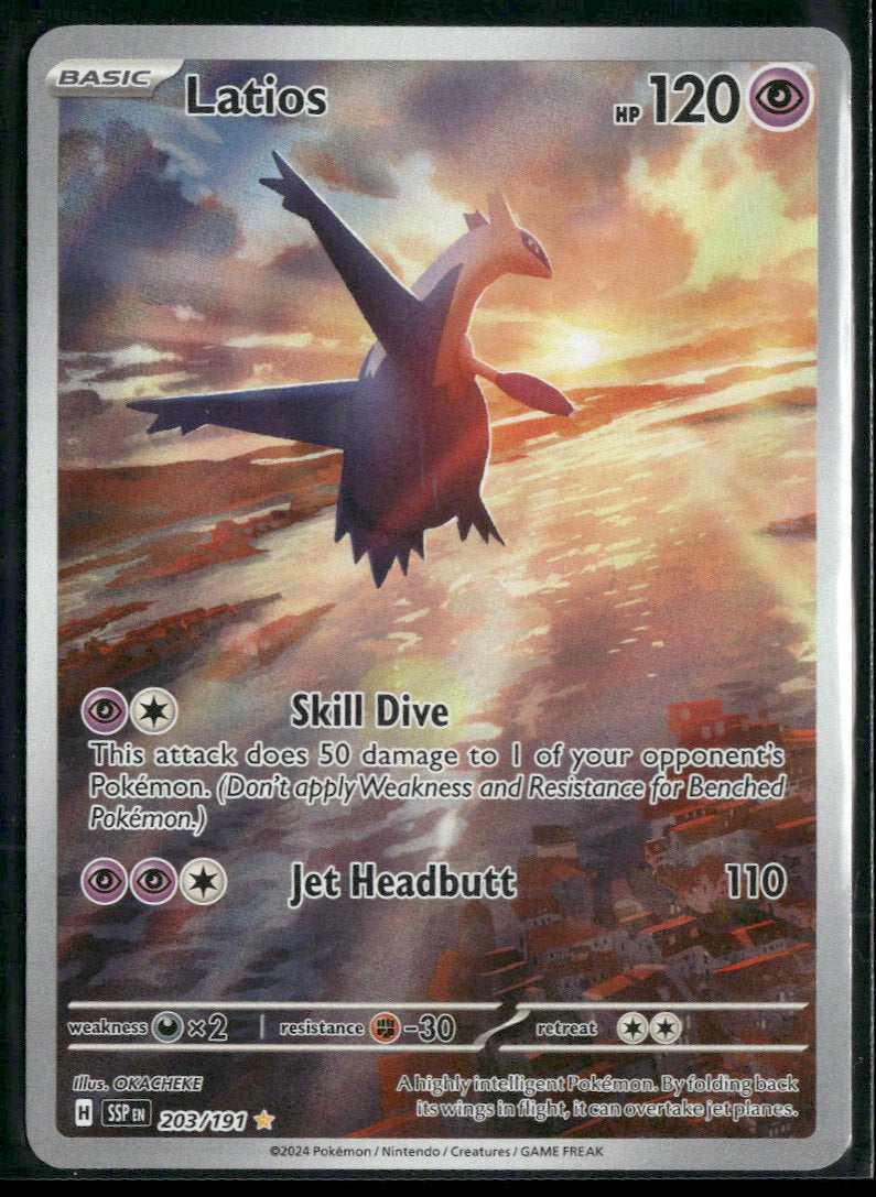 SV08: Surging Sparks Latios #203/191