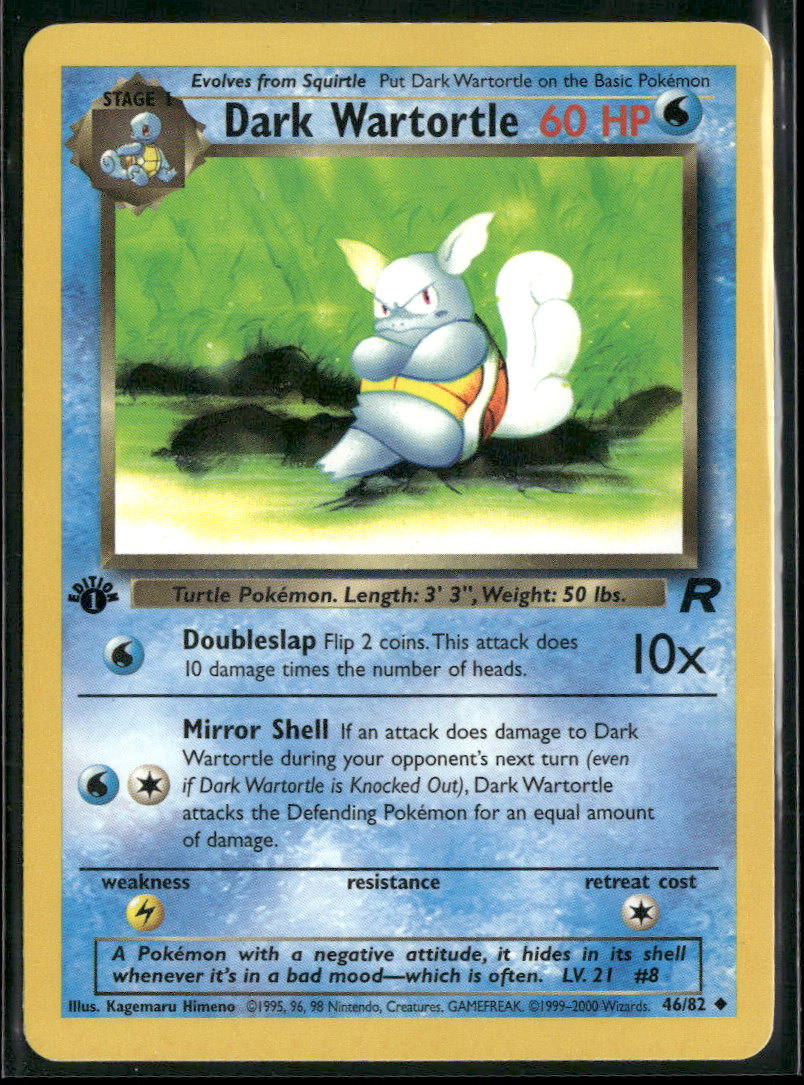 Team Rocket Dark Wartortle #46/82