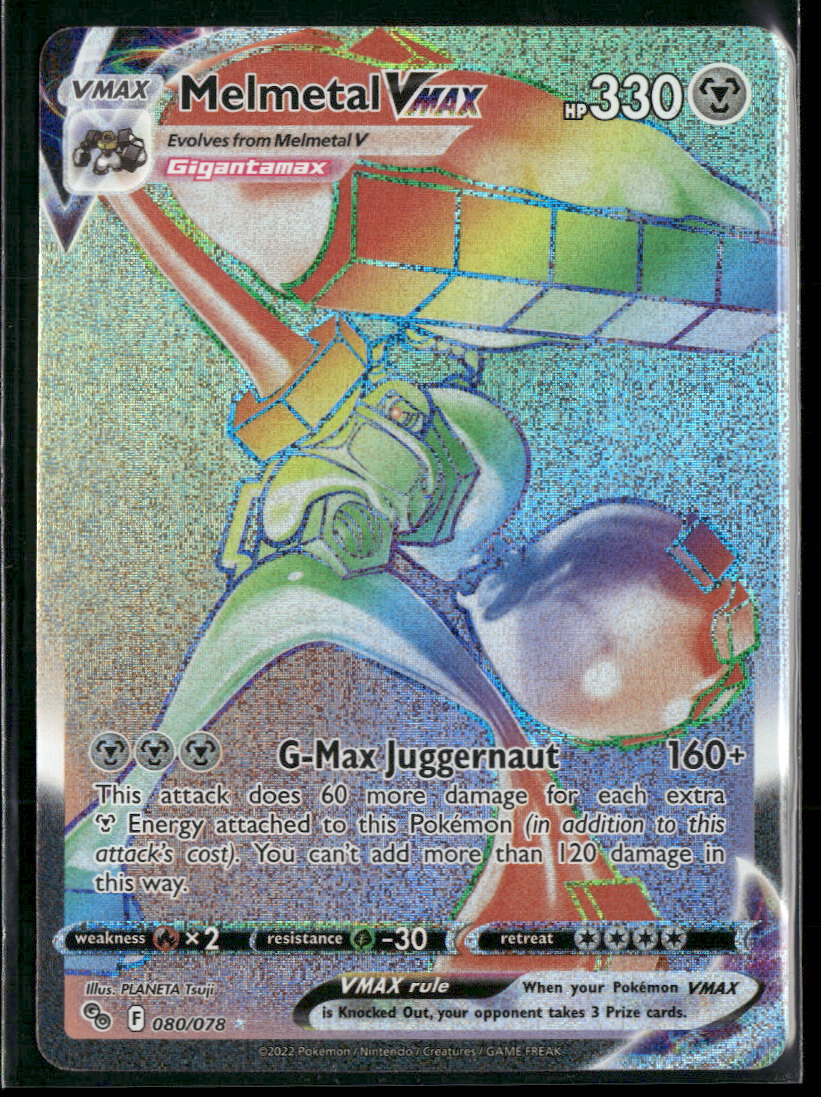 Pokemon GO Melmetal VMAX (Secret) #080/078