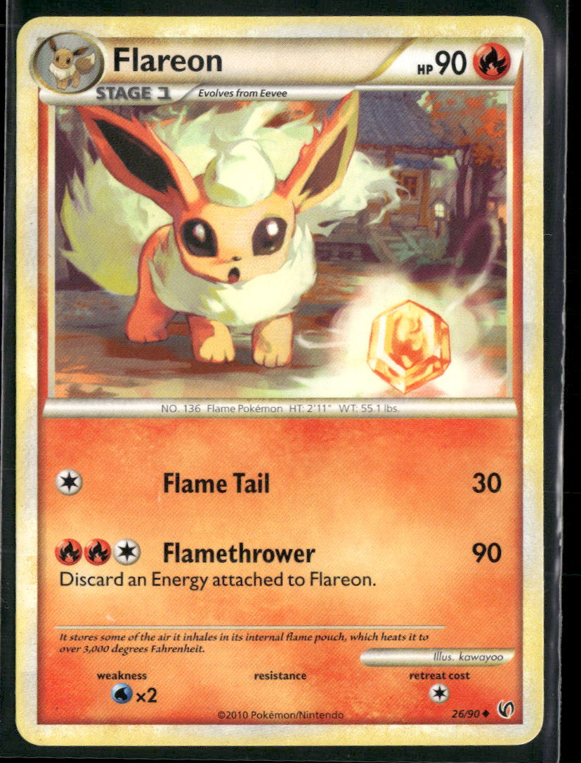Undaunted Flareon #26/90
