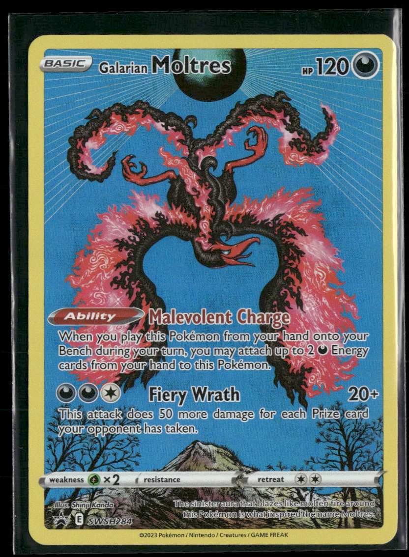 SWSH: Sword & Shield Promo Cards Galarian Moltres #SWSH284