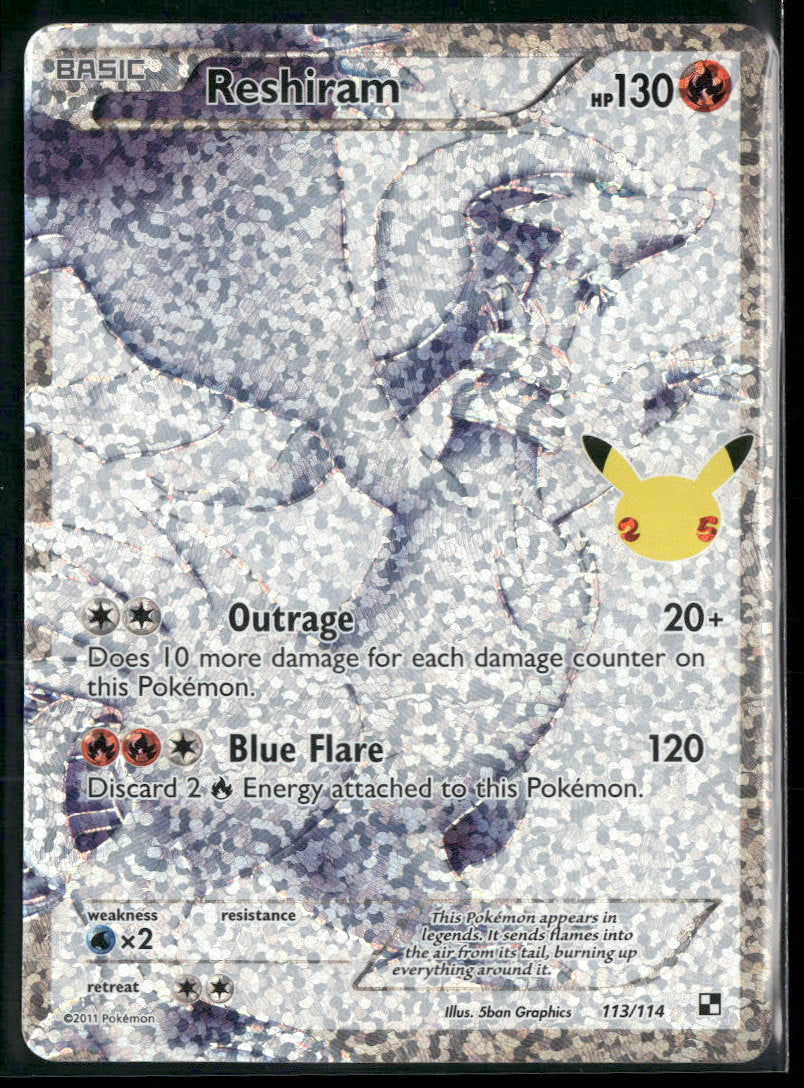 Celebrations: Classic Collection Reshiram #113/114