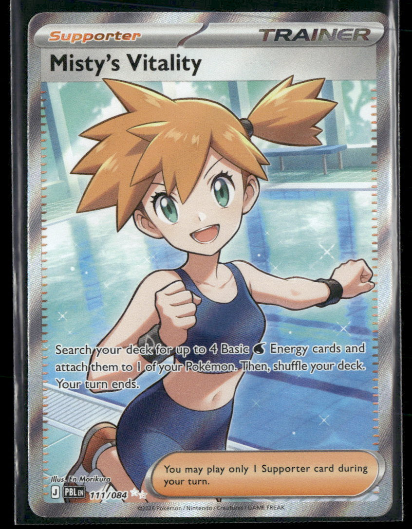 ME05: Pitch Black Misty's Vitality #111/084