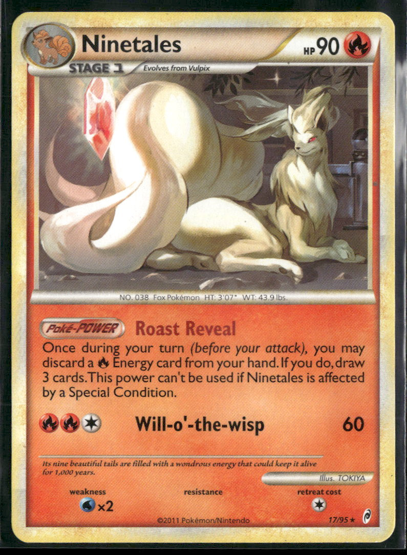 Deck Exclusives Ninetales #017/095