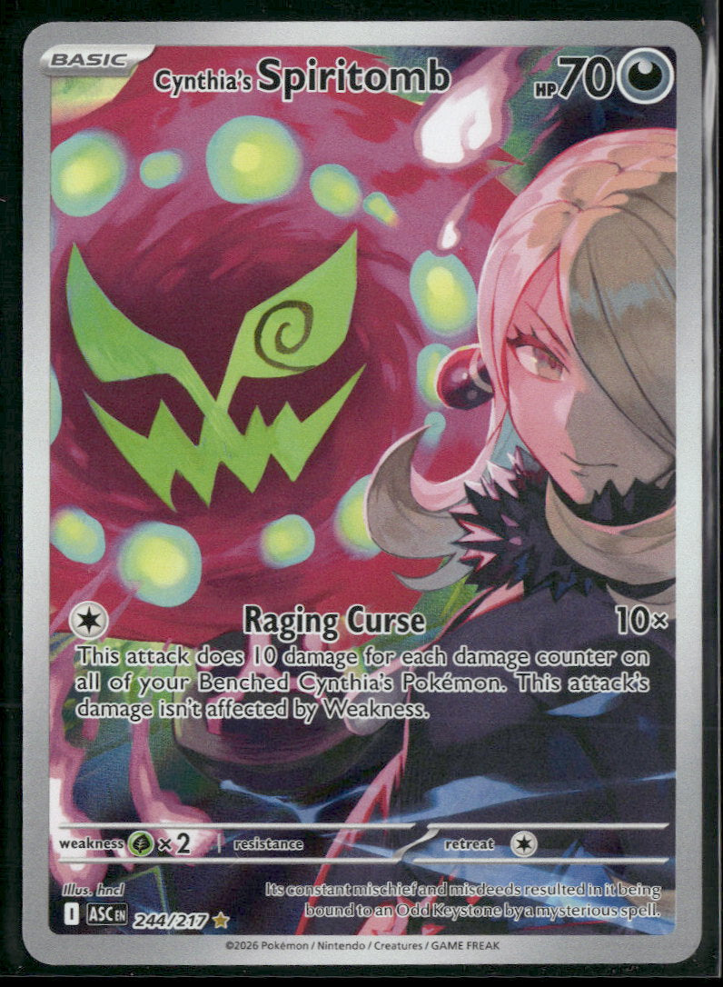 ME: Ascended Heroes Cynthia's Spiritomb #244/217