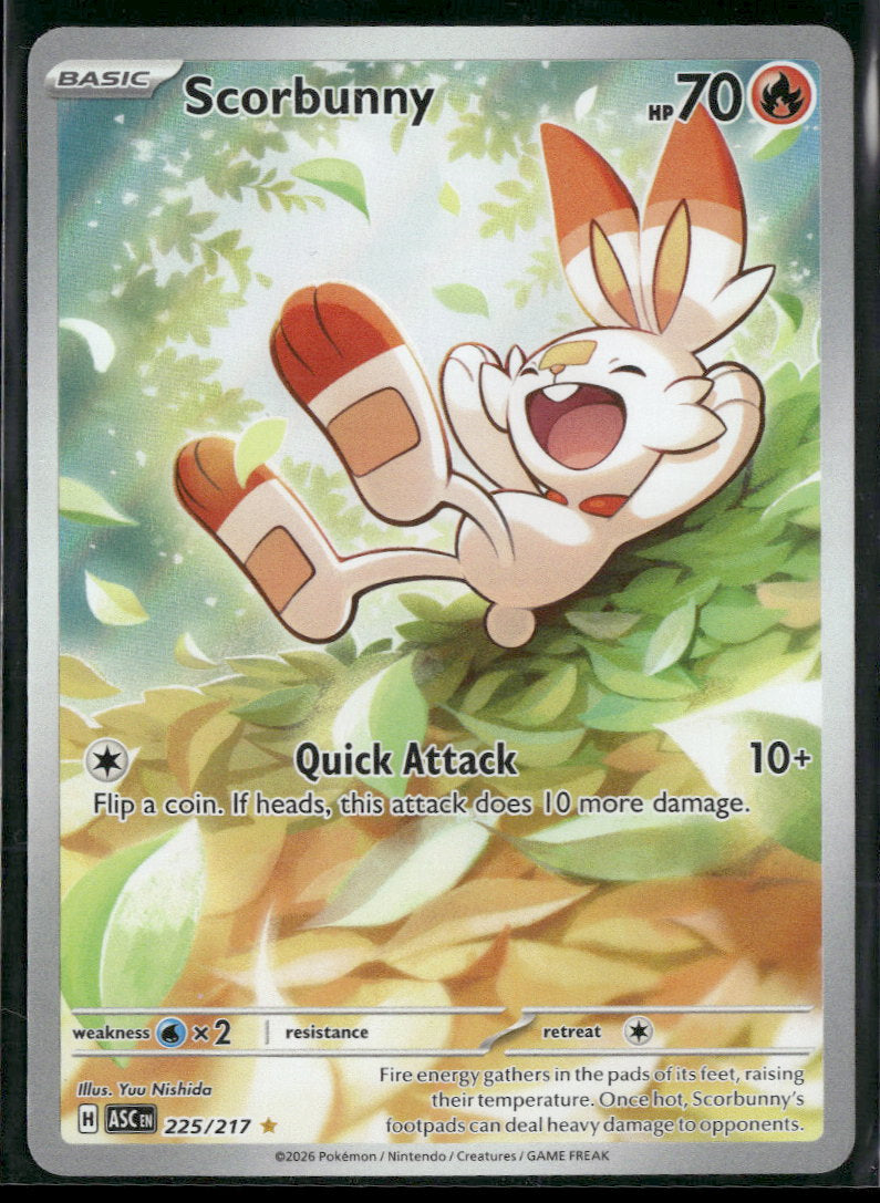 ME: Ascended Heroes Scorbunny #225/217