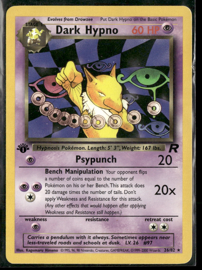 Team Rocket Dark Hypno (26) #26/82