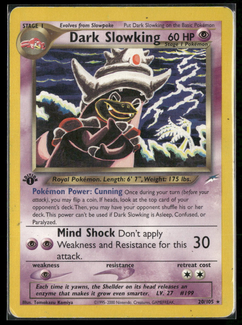 Neo Destiny Dark Slowking #020/105