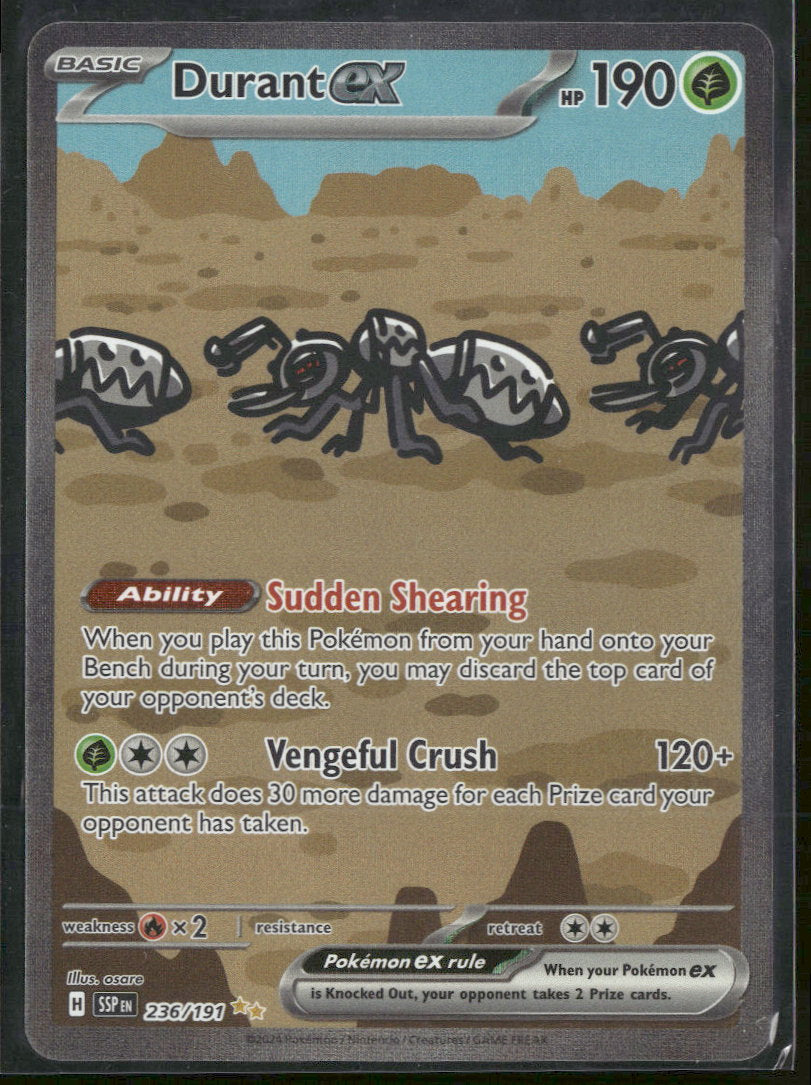 SV08: Surging Sparks Durant ex #236/191