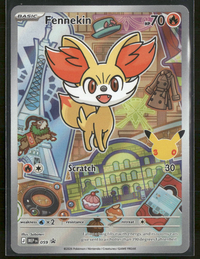 ME: Mega Evolution Promo Fennekin #059