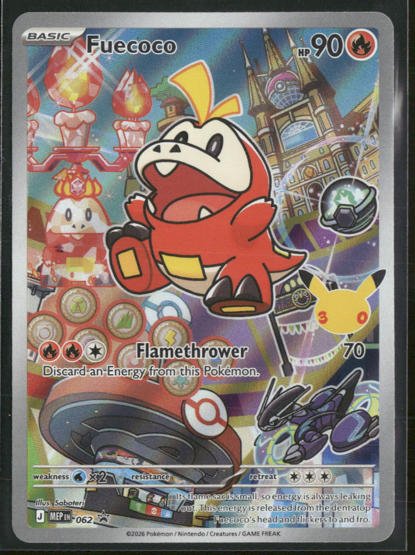 ME: Mega Evolution Promo Fuecoco #062