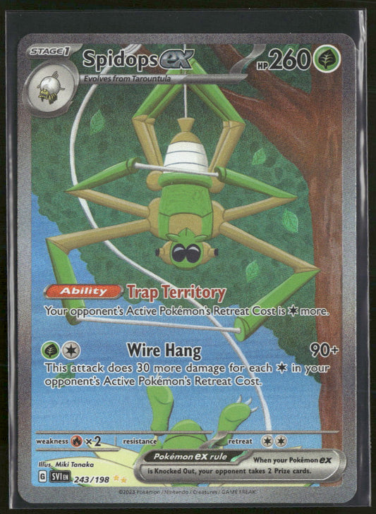 SV01: Scarlet & Violet Base Set Spidops ex #243/198