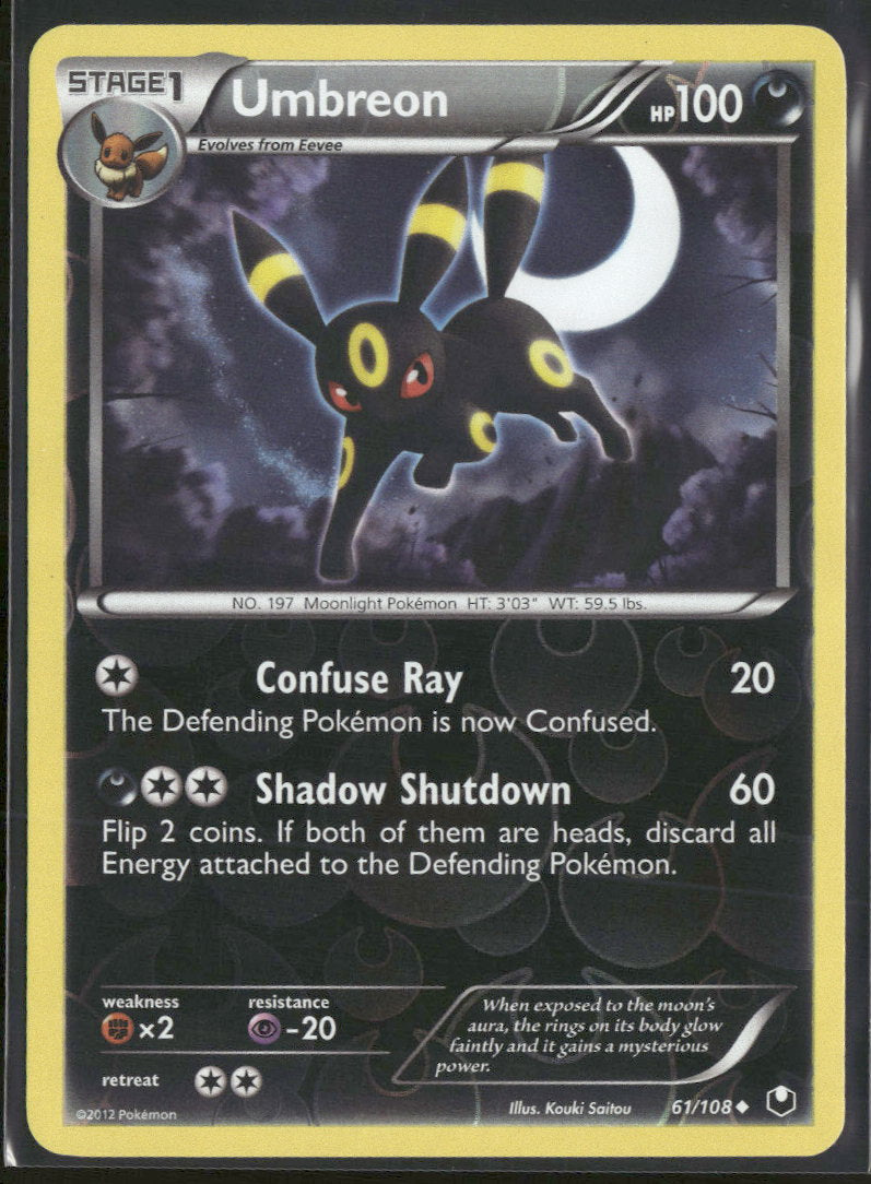 Dark Explorers Umbreon (61) #61/108
