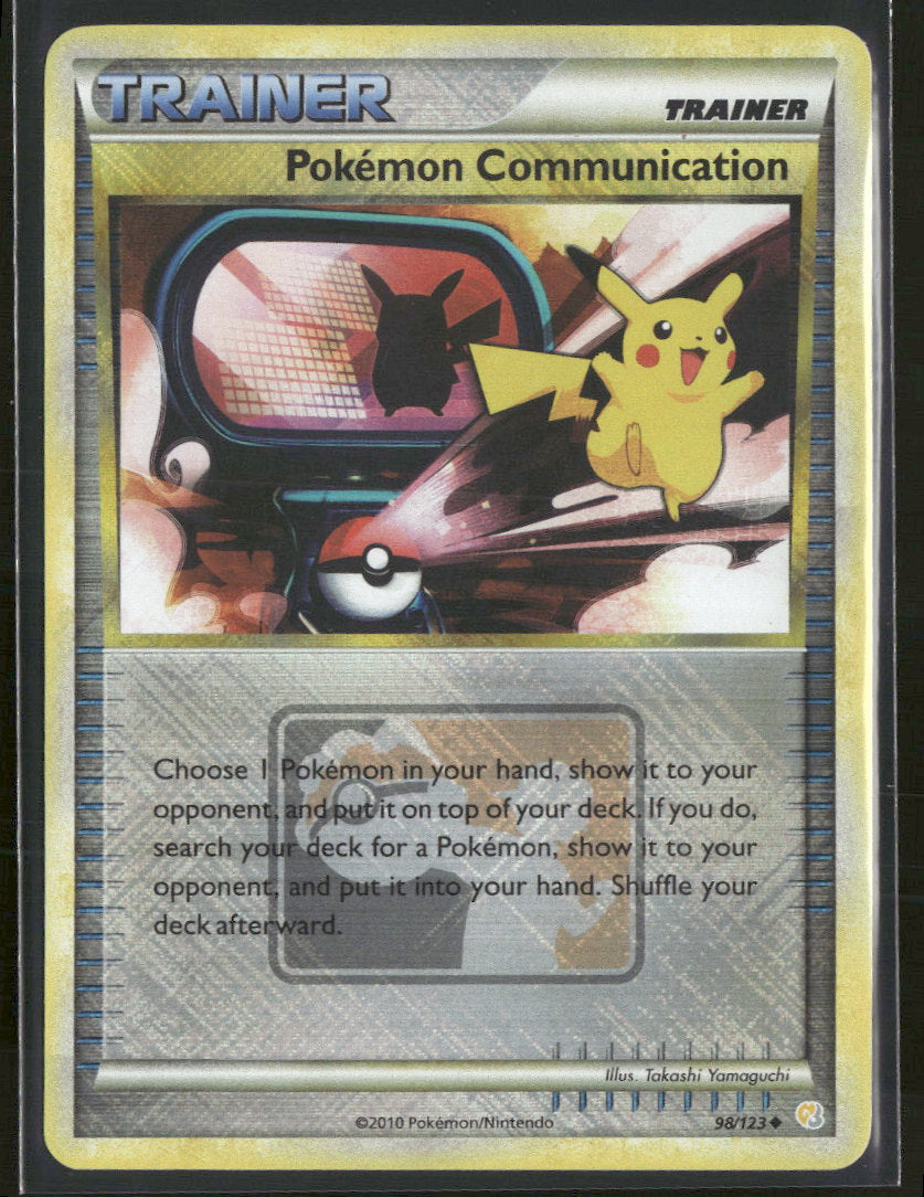 HeartGold SoulSilver Pokemon Communication #98/123