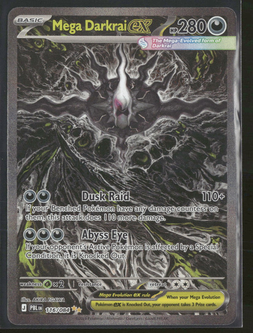 ME05: Pitch Black Mega Darkrai ex #116/084