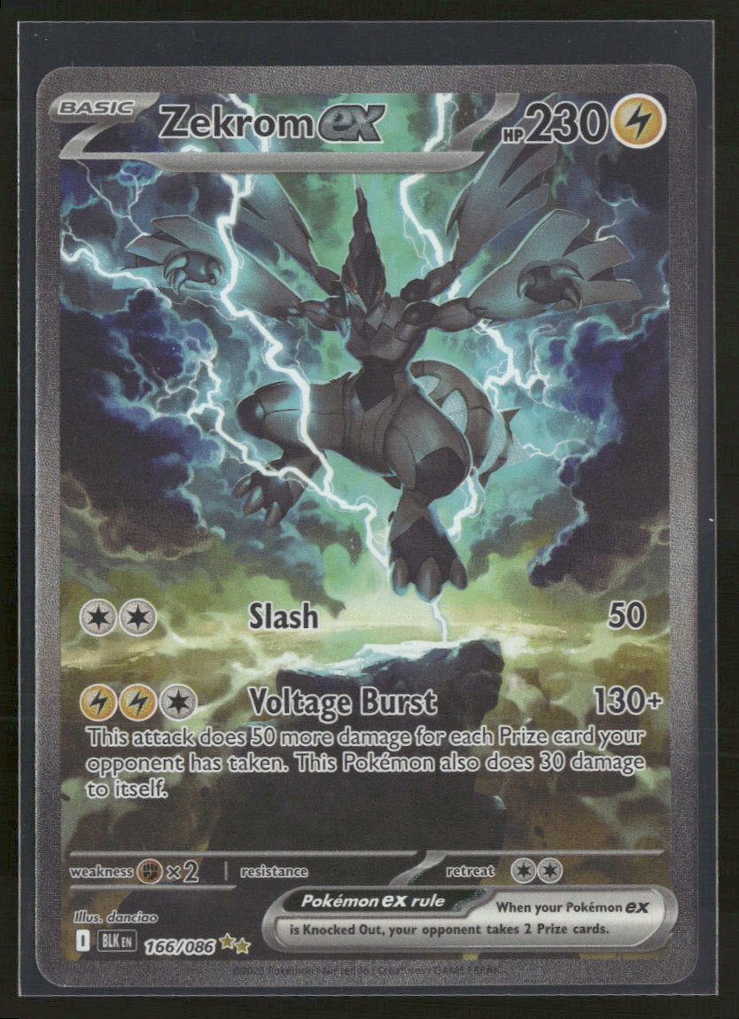 SV: Black Bolt Zekrom ex #166/086
