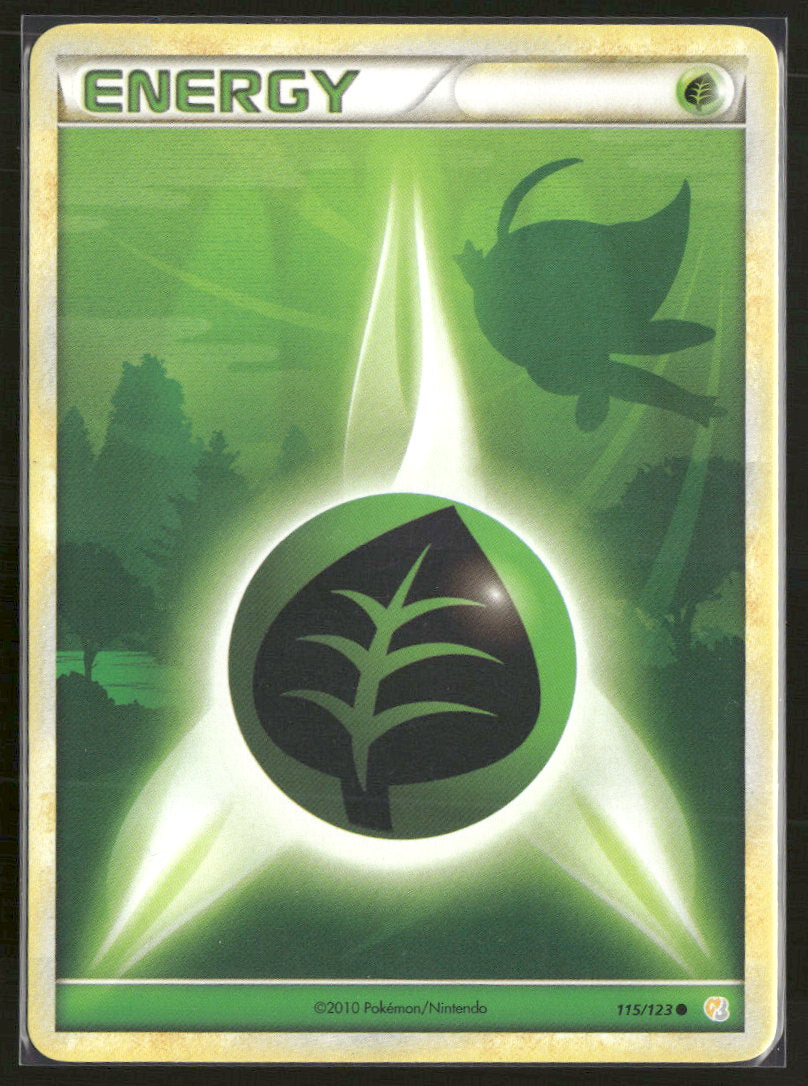 HeartGold SoulSilver Grass Energy #115/123