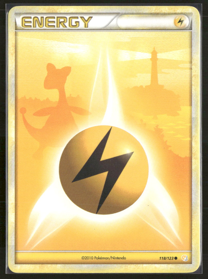 HeartGold SoulSilver Lightning Energy #118/123