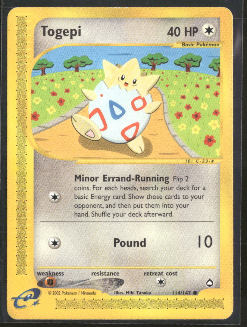 Aquapolis Togepi #114/147