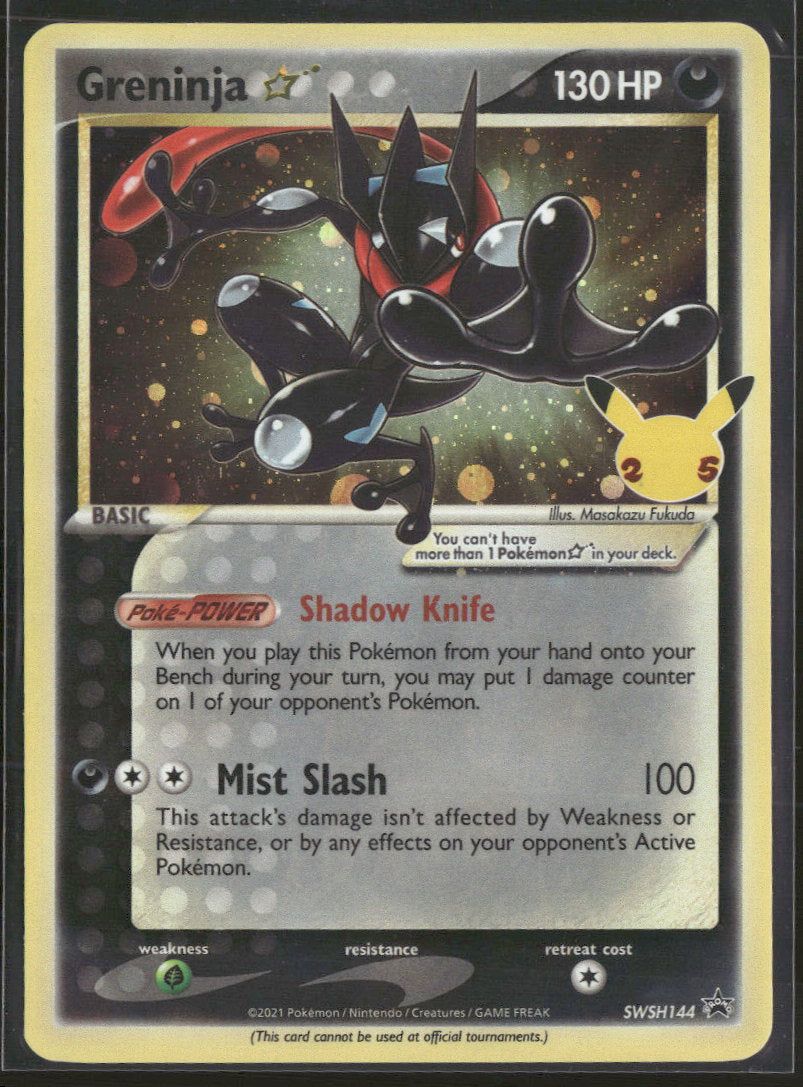 SWSH: Sword & Shield Promo Cards Greninja Star #SWSH144
