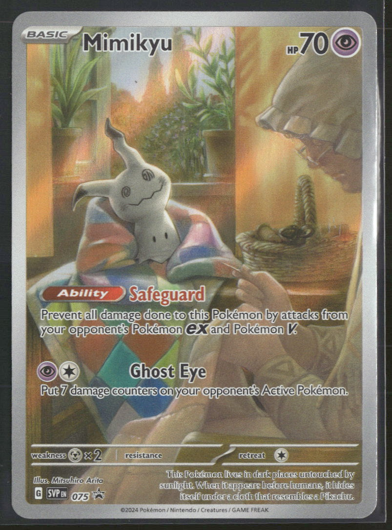 SV: Scarlet & Violet Promo Cards Mimikyu #075