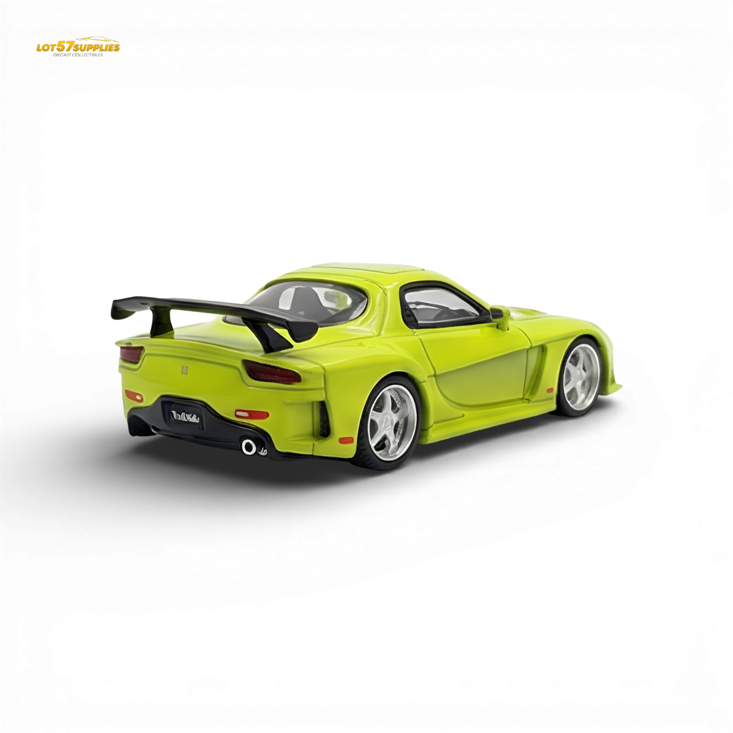TimeMicro Mazda RX-7 VeilSide Green 1:64