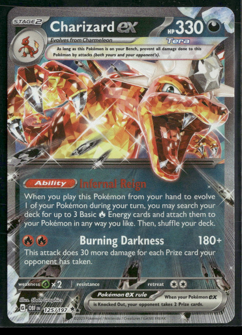 SV03: Obsidian Flames Charizard ex #125/197