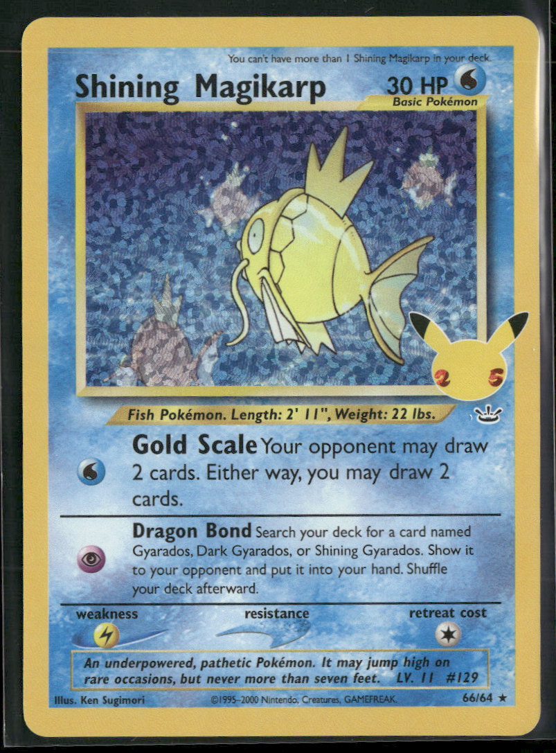 Celebrations: Classic Collection Shining Magikarp #66/64