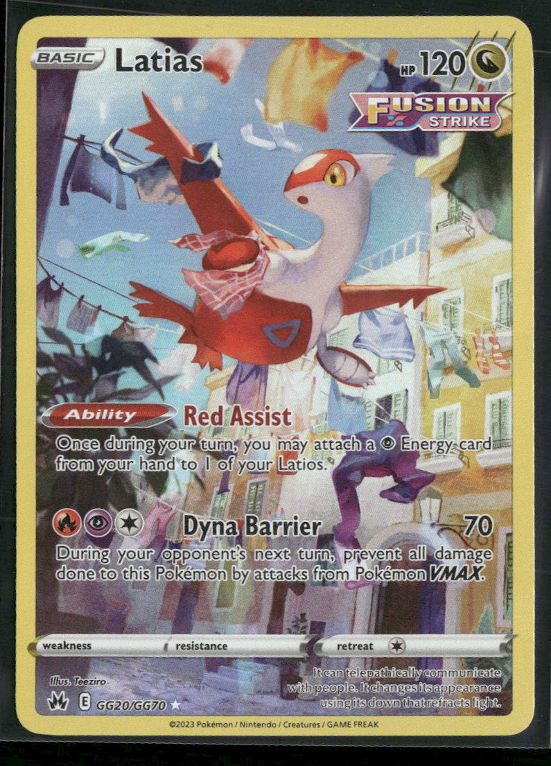 SWSH: Crown Zenith: Galarian Gallery Latias #GG20/GG70