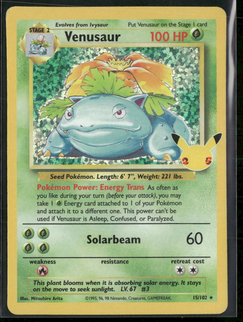 Celebrations: Classic Collection Venusaur #15/102