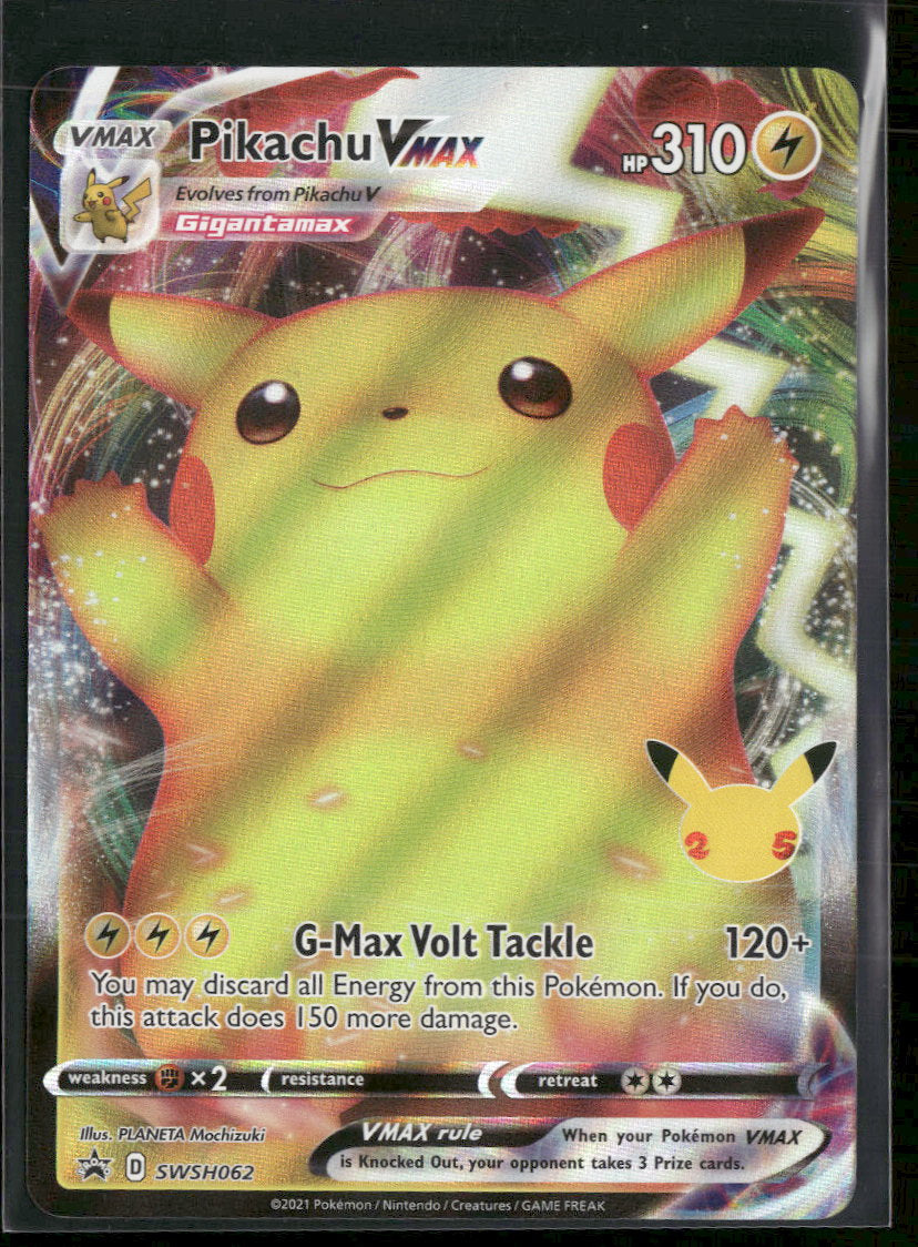 SWSH: Sword & Shield Promo Cards Pikachu VMAX #SWSH062