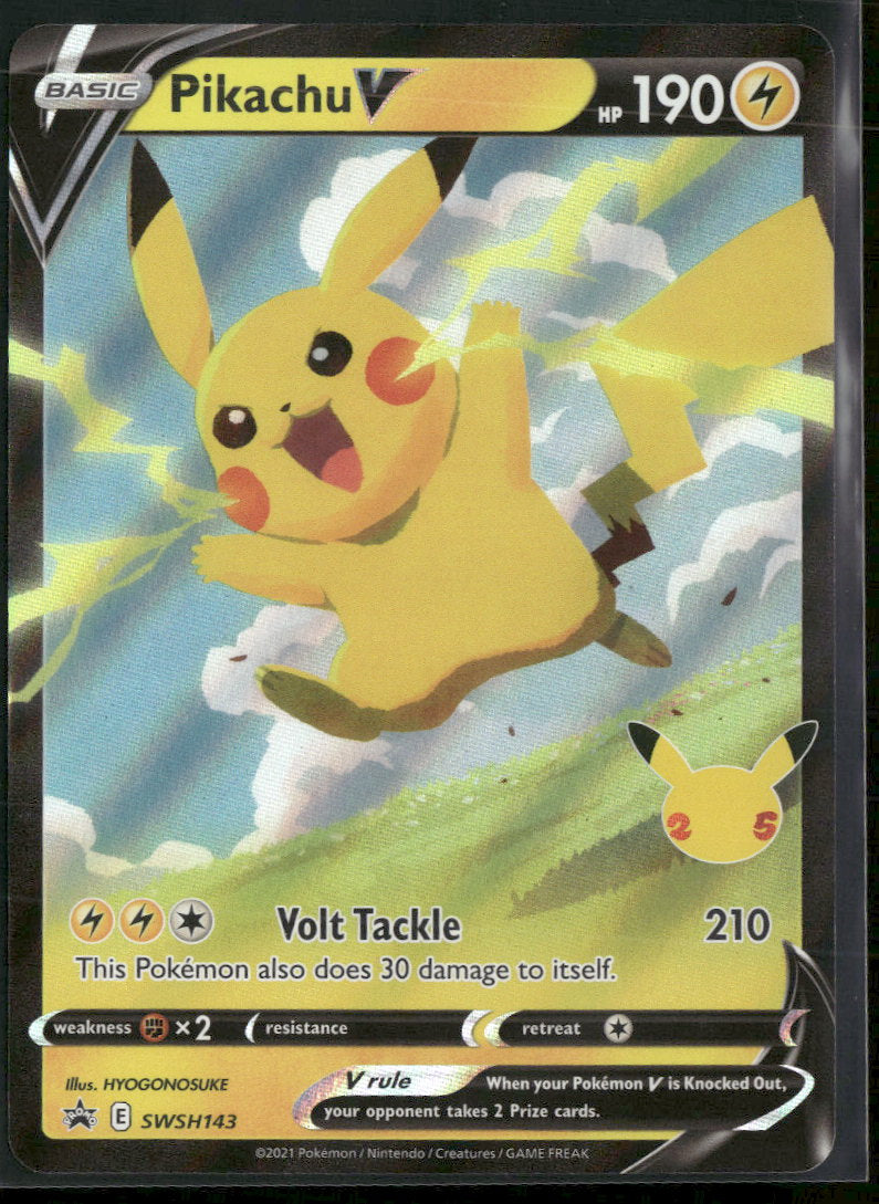 SWSH: Sword & Shield Promo Cards Pikachu V #SWSH143