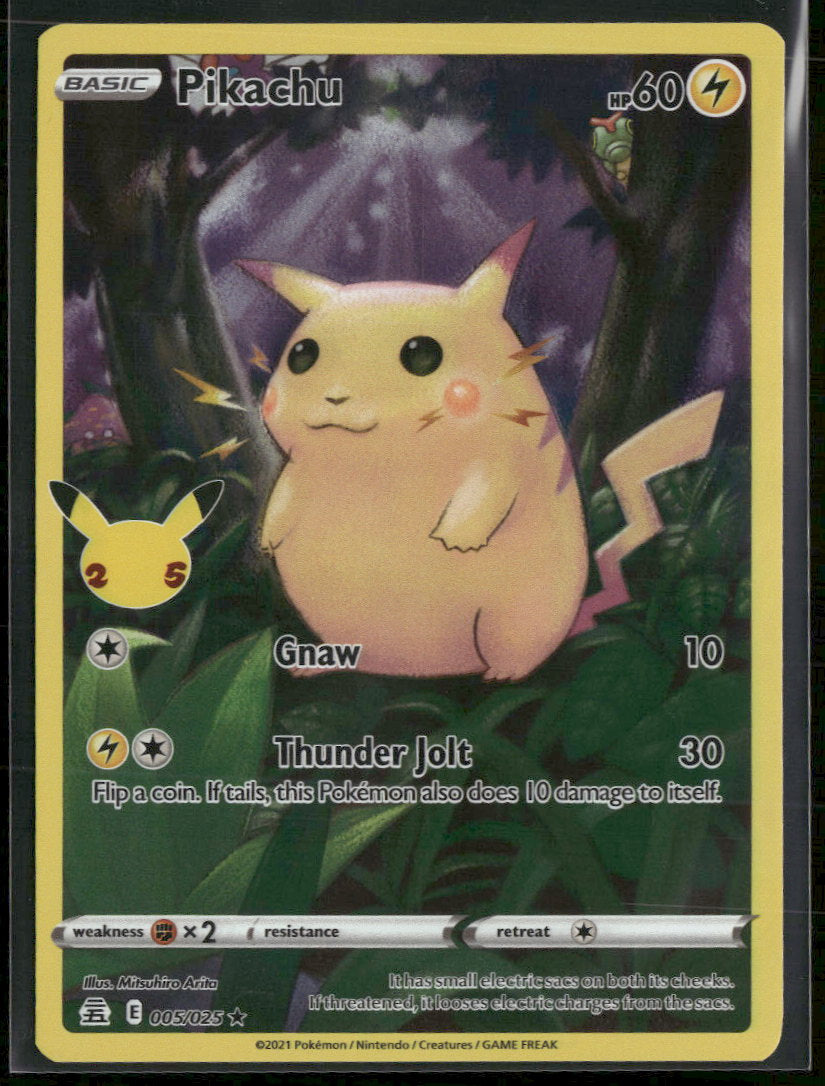 Celebrations Pikachu #005/025