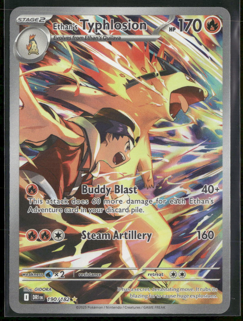 SV10: Destined Rivals Ethan's Typhlosion #190/182