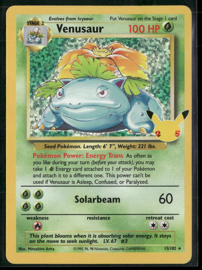Celebrations: Classic Collection Venusaur #15/102