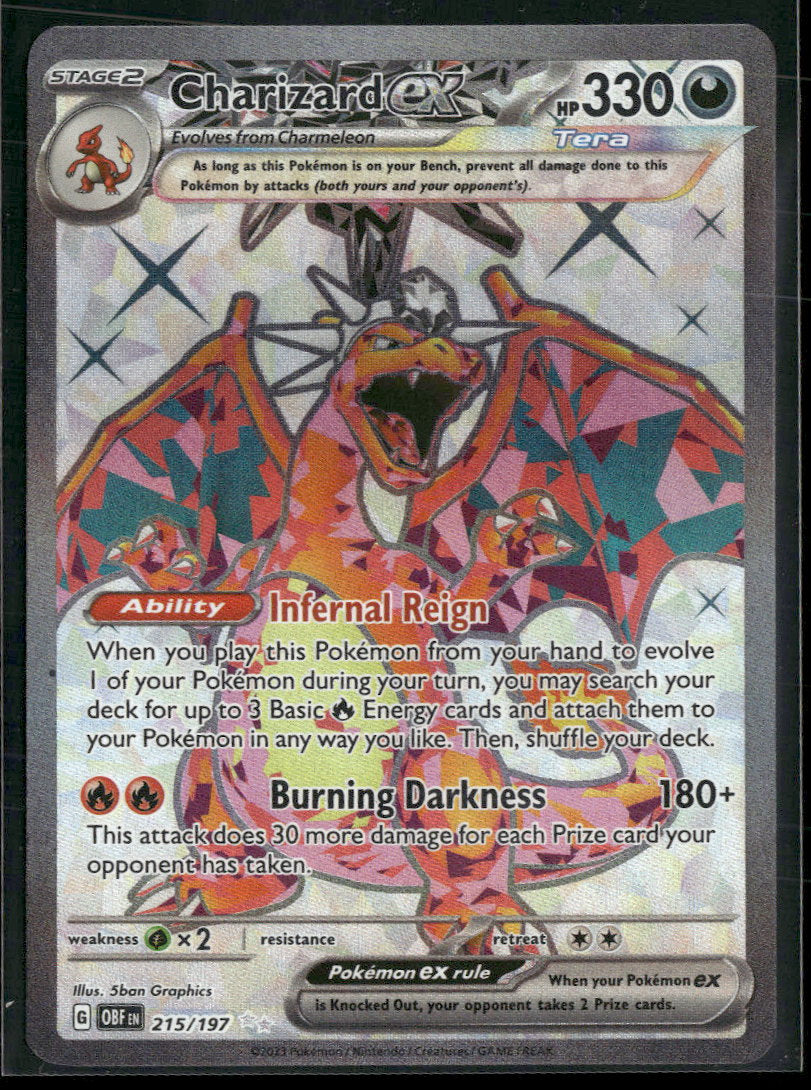 SV03: Obsidian Flames Charizard ex #215/197