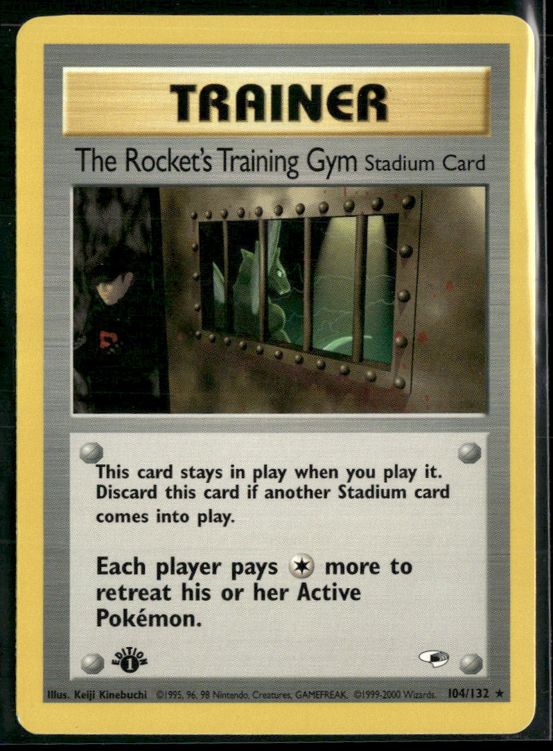 Gym Heroes The Rocket's Training Gym #104/132