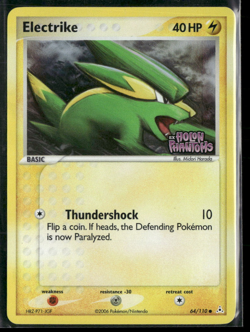 EX Holon Phantoms Electrike #64/110