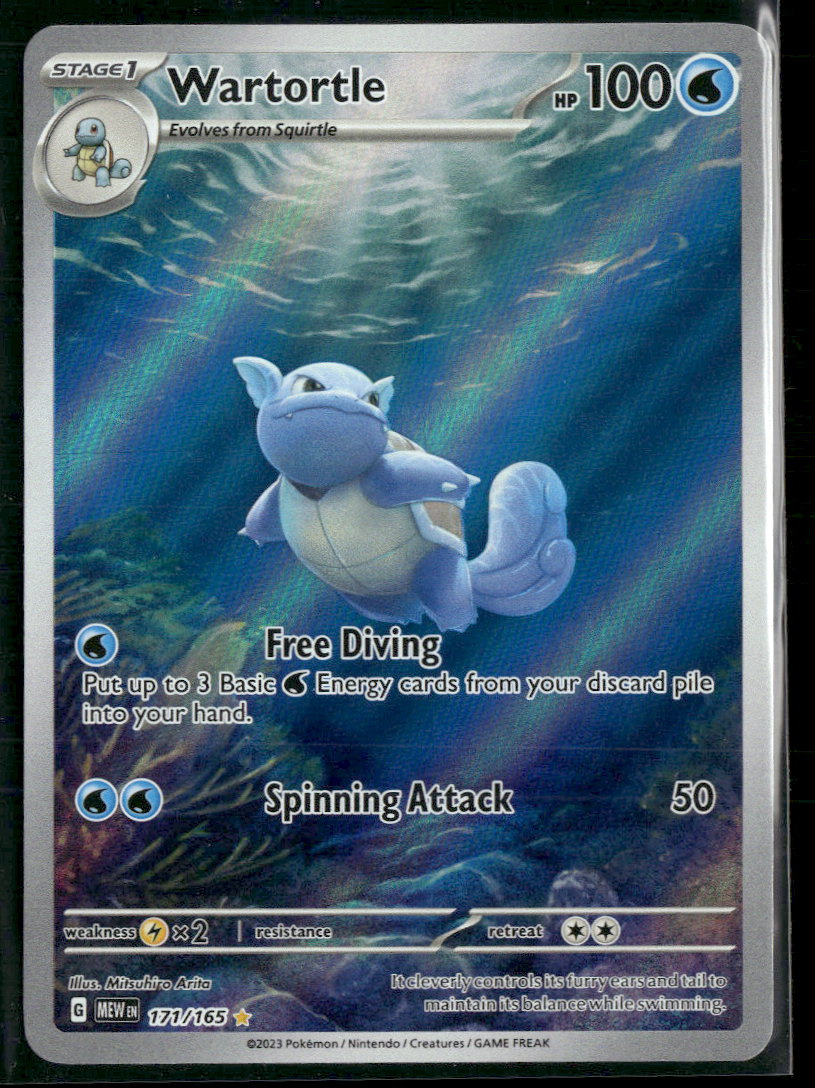 SV: Scarlet & Violet 151 Wartortle #171/165