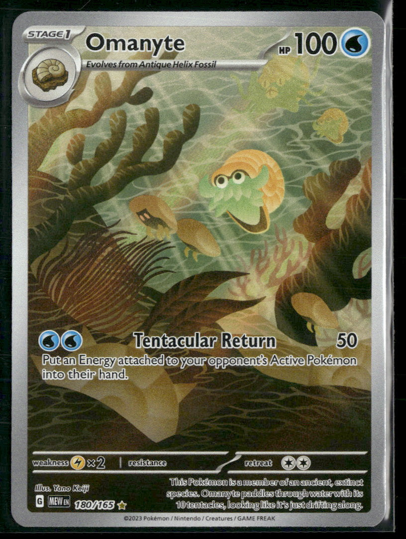 SV: Scarlet & Violet 151 Omanyte #180/165