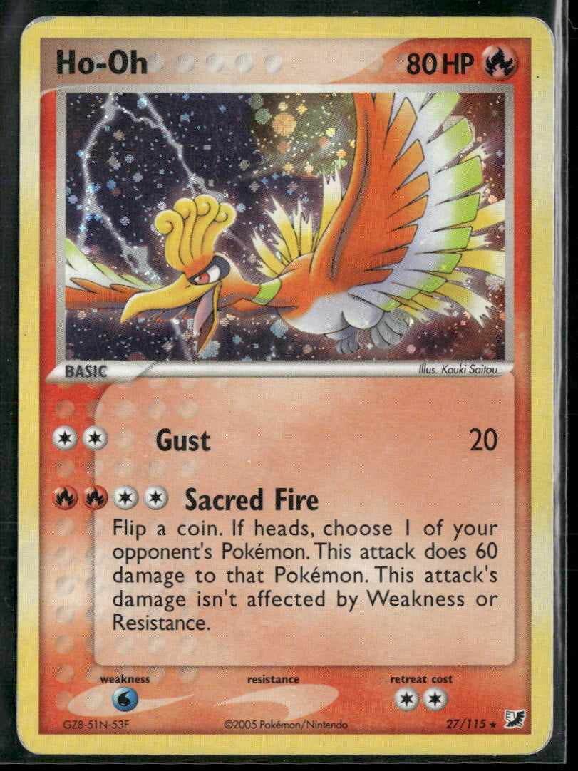 Deck Exclusives Ho-Oh #027/115