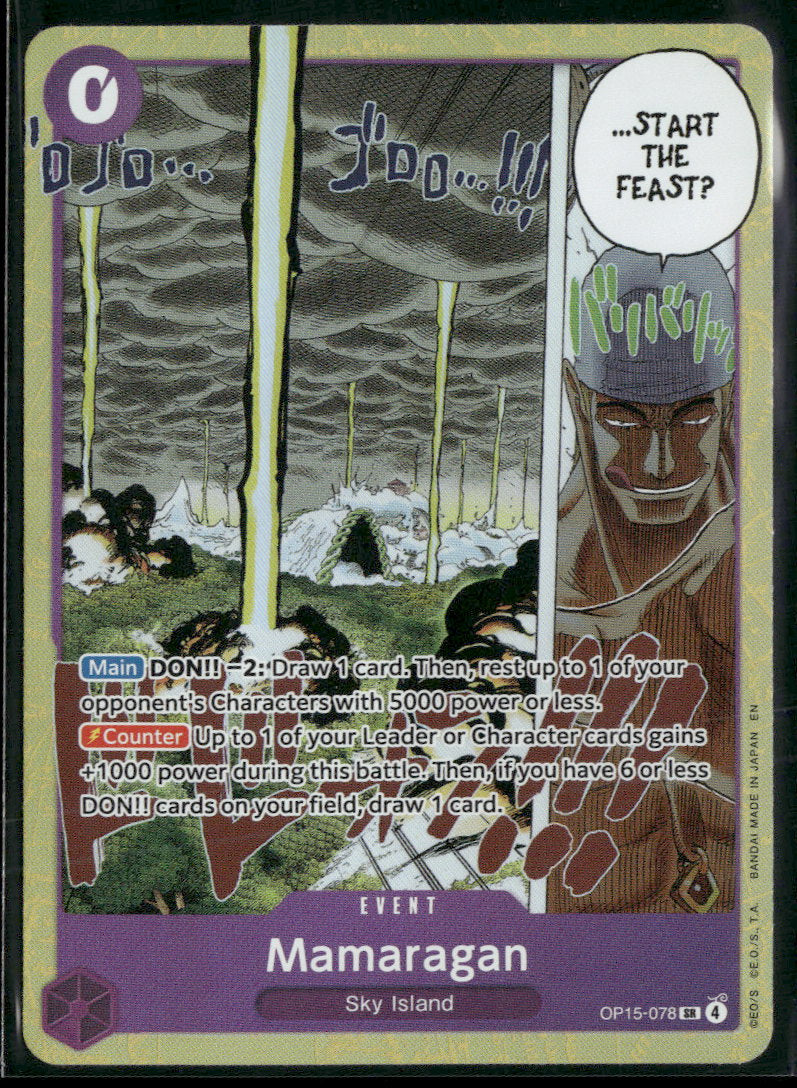 Adventure on Kami's Island Mamaragan #OP15-078