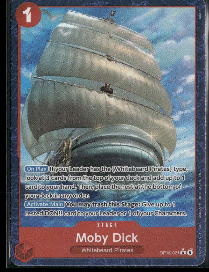 The Time of Battle Moby Dick (Alternate Art) #OP16-021