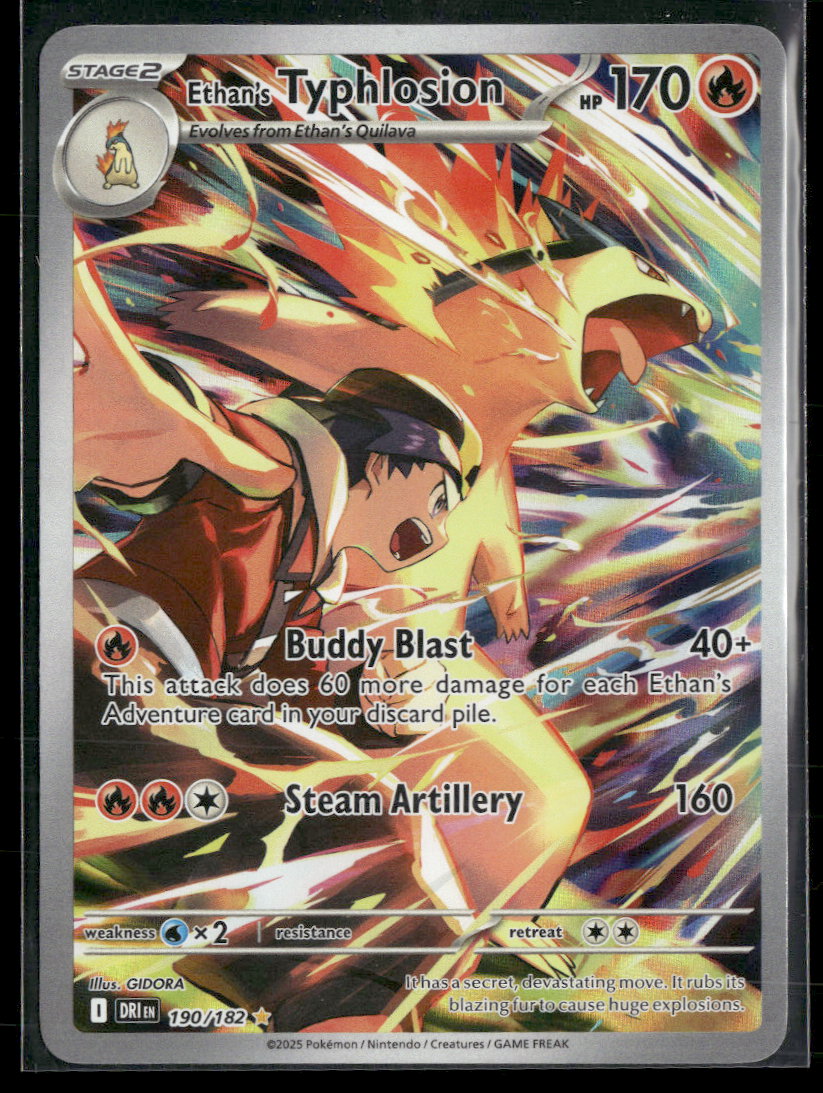 SV10: Destined Rivals Ethan's Typhlosion #190/182