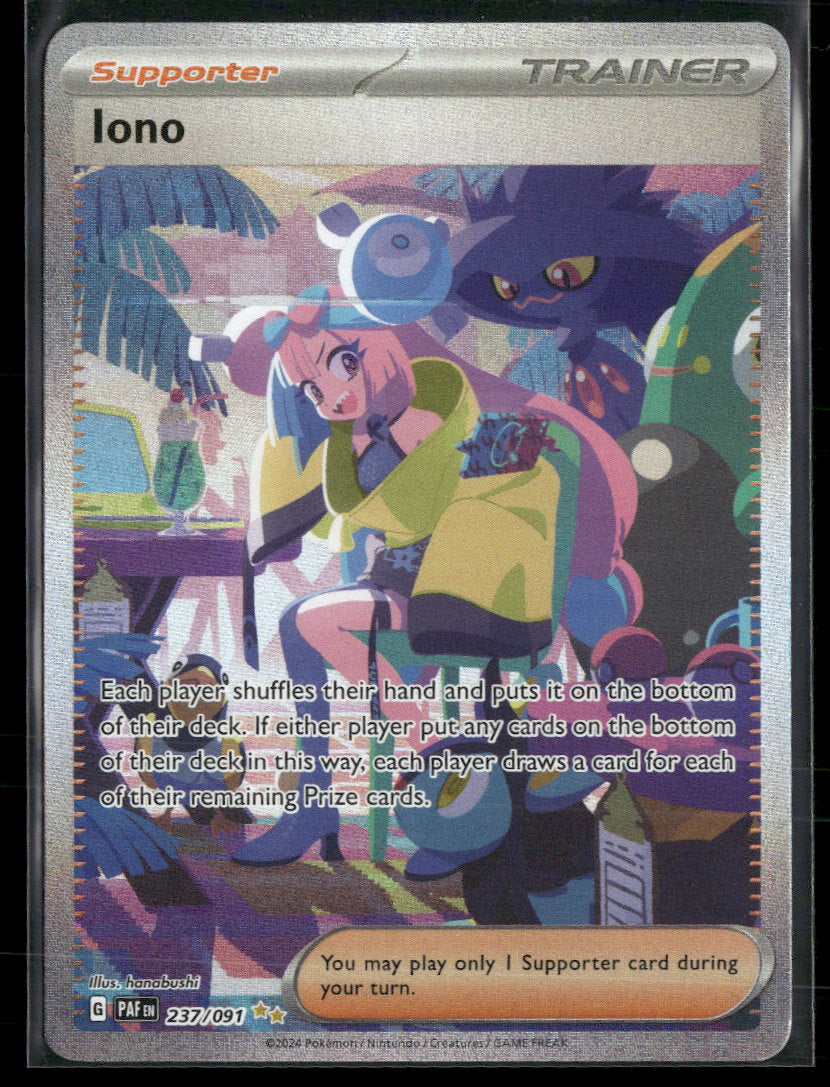 SV: Paldean Fates Iono #237/091