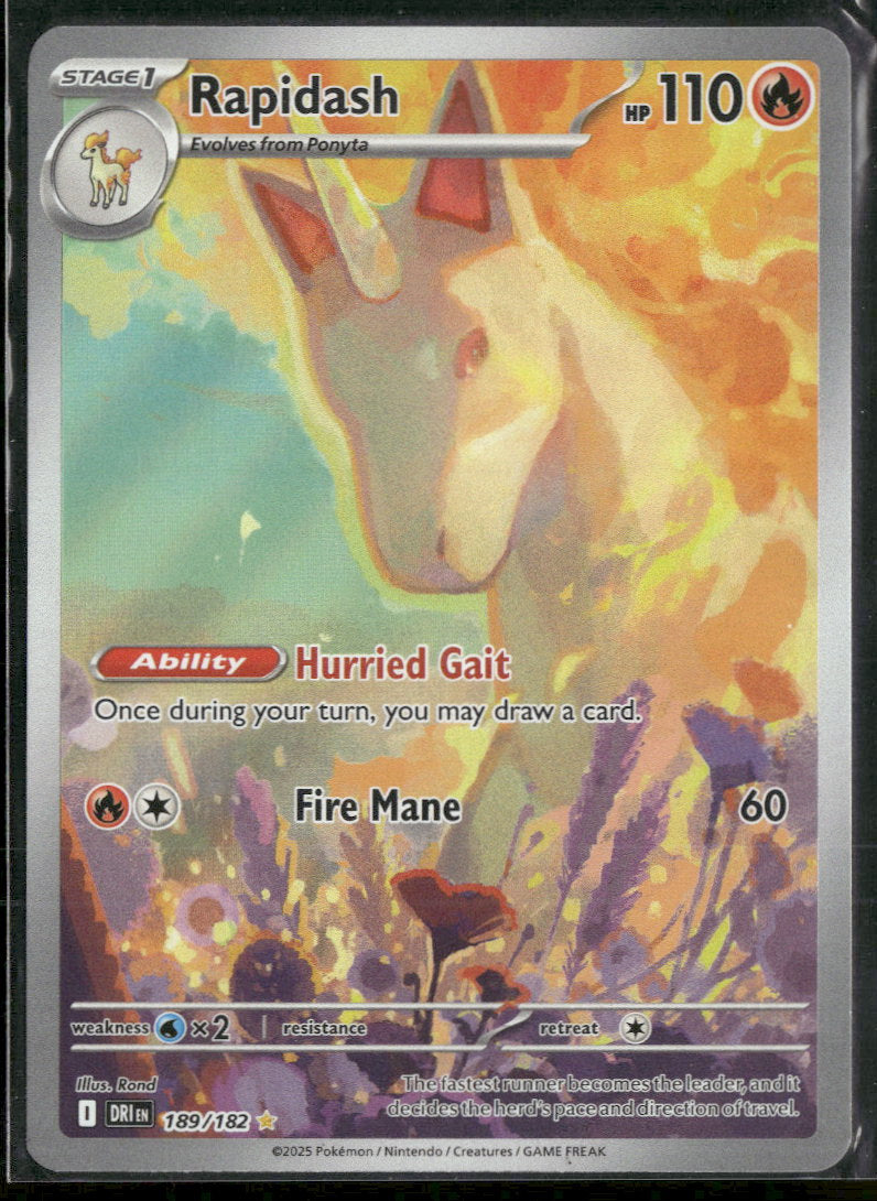 SV10: Destined Rivals Rapidash #189/182