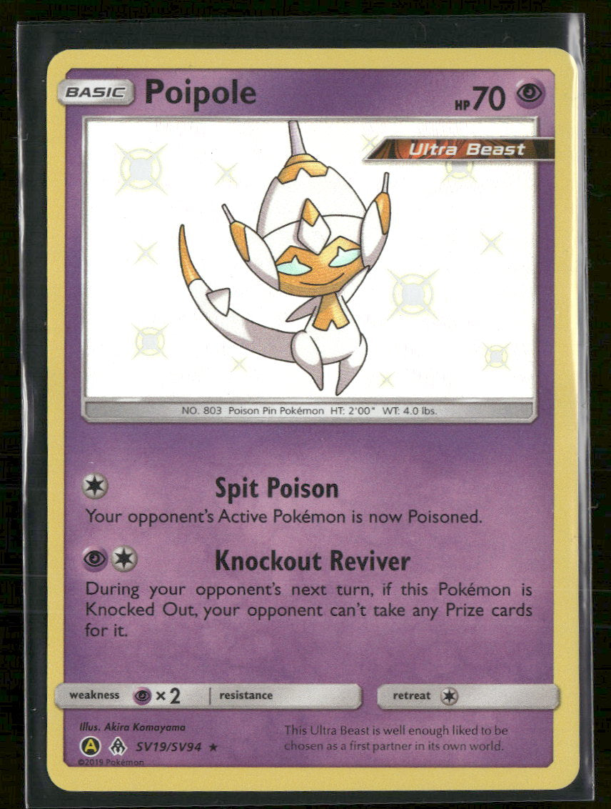 Hidden Fates: Shiny Vault Poipole #SV19/SV94