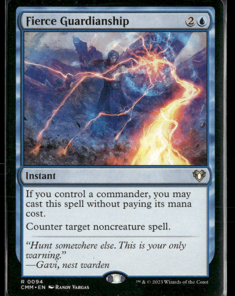 Commander Masters Fierce Guardianship #94